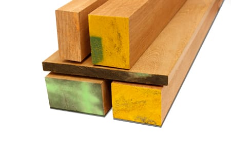 Hardhout geschaafd 19x45mm | Stiho.nl Hardhout geschaafd 19x45mm