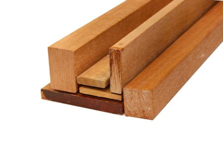 Hardhout geschaafd 19x68mm | Stiho.nl Hardhout geschaafd 19x68mm