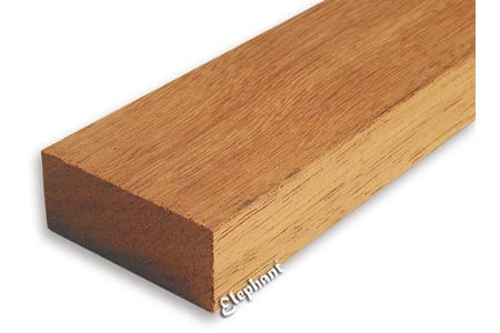 Hardhout geschaafd 9x45mm | Stiho.nl Hardhout geschaafd 9x45mm