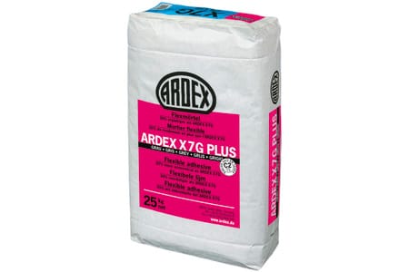 Ardex X7G Plus poedertegellijm grijs | Stiho.nl Ardex X7G Plus poedertegellijm grijs