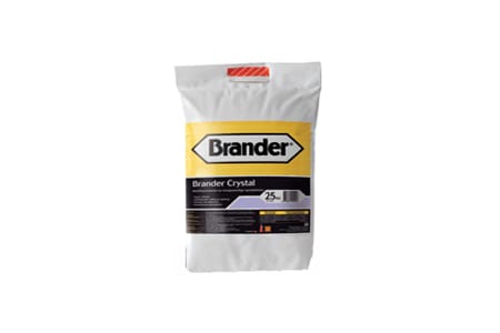 Brander Crystal spuitpleister wit 25kg | Stiho.nl Brander Crystal spuitpleister wit 25kg