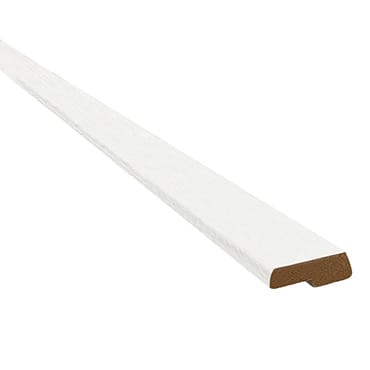 Meranti glaslat 2x wit plat schuin 9x32 | Stiho.nl Meranti glaslat 2x wit plat schuin 9x32