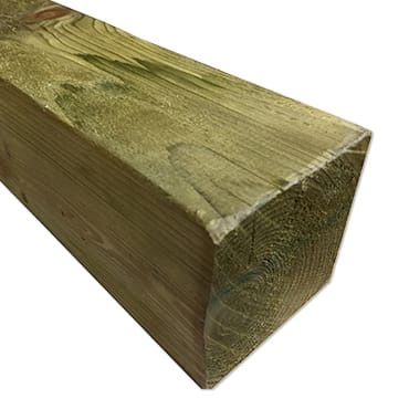Vuren C gewolmaniseerd 90x90mm FSC | Stiho.nl Vuren C gewolmaniseerd 90x90mm FSC