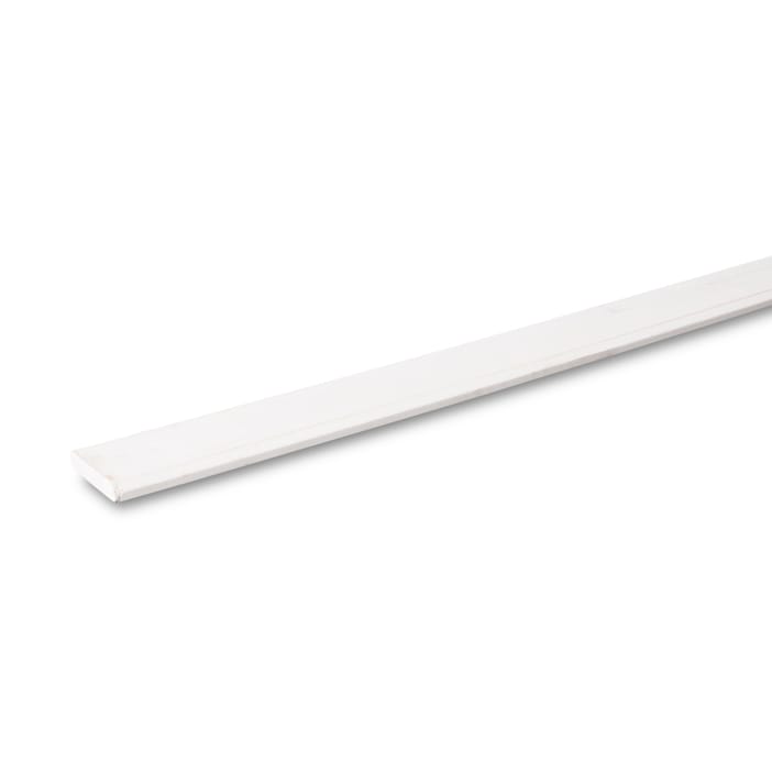 Hardhouten plint wit 12x55mm FSC | Stiho.nl Hardhouten plint wit 12x55mm FSC