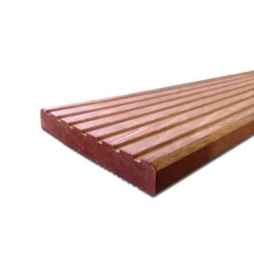 Bangkirai loopdekdeel 2z 25x145mm FSC | Stiho.nl Bangkirai loopdekdeel 2z 25x145mm FSC
