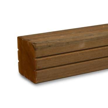 Bangkirai tuinpaal 90x90mm FSC | Stiho.nl Bangkirai tuinpaal 90x90mm FSC