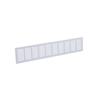 Plintrooster 500x80mm wit | Stiho.nl Plintrooster 500x80mm wit