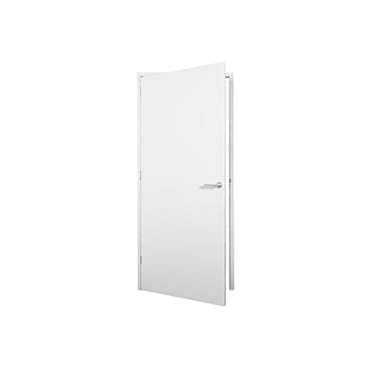 Deur kozijn vuren 56x120mm rechts wit | Stiho.nl Deur kozijn vuren 56x120mm rechts wit