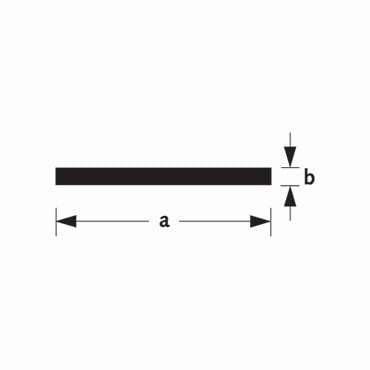 Platprofiel aluminium 20x2mm 300cm | Stiho.nl Platprofiel aluminium 20x2mm 300cm