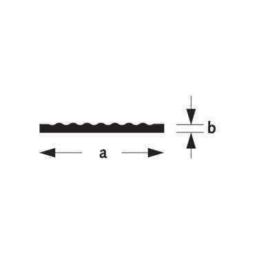 Slijtstrip aluminium 40x3mm 300cm | Stiho.nl Slijtstrip aluminium 40x3mm 300cm