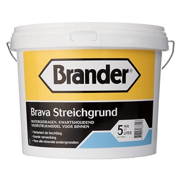 Brander Brava Streichgrund voorstrijk | Stiho.nl Brander Brava Streichgrund voorstrijk