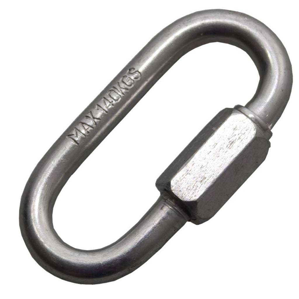 Noodschakel 4mm verzinkt | Stiho.nl Noodschakel 4mm verzinkt
