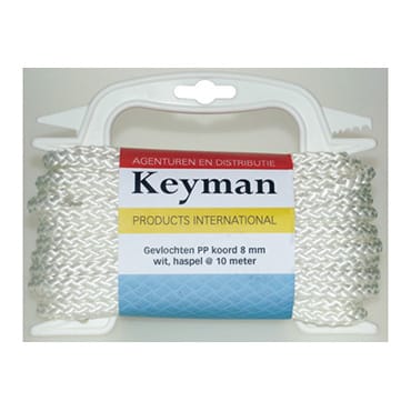 Gevlochten PP koord 6mm | Stiho.nl Gevlochten PP koord 6mm