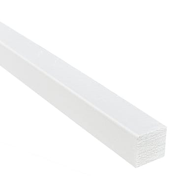Vuren geschaafd 2x wit 18x18mm PEFC | Stiho.nl Vuren geschaafd 2x wit 18x18mm PEFC