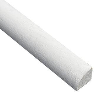 Grenen kwartrond 2x wit 14x14mm PEFC | Stiho.nl Grenen kwartrond 2x wit 14x14mm PEFC
