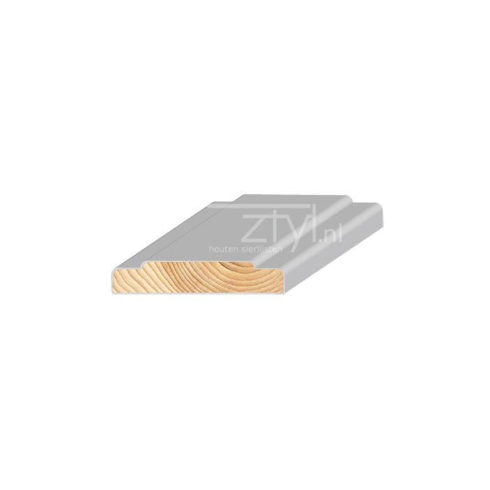 FM Grenen Belegstuk wit 13x70mm | Stiho.nl FM Grenen Belegstuk wit 13x70mm