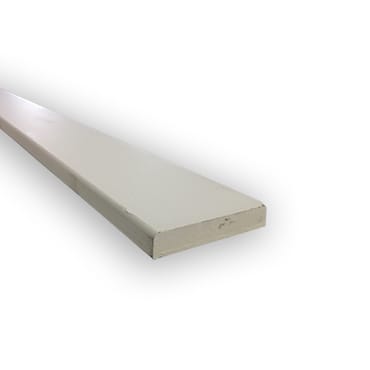 MDF koplat recht wit 12x70mm FSC | Stiho.nl MDF koplat recht wit 12x70mm FSC