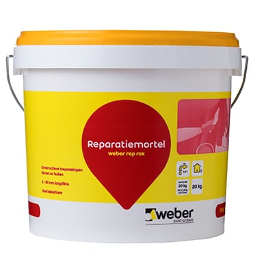 Weber.Rep rox rhinorox reparatiemortel | Stiho.nl Weber.Rep rox rhinorox reparatiemortel