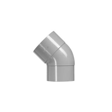 Bocht 1 x lijmmof 45° | Stiho.nl Bocht 1 x lijmmof 45°