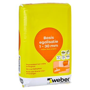 Weber.Floor project vloeregalisatie | Stiho.nl Weber.Floor project vloeregalisatie