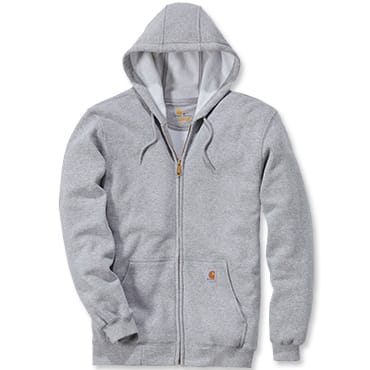 Carhartt hoodie rits heather grey | Stiho.nl Carhartt hoodie rits heather grey