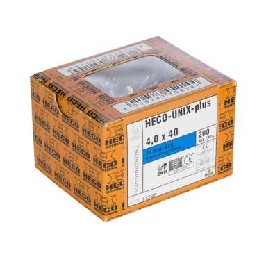 Heco Unix Plus schroef PK PZ verzinkt | Stiho.nl Heco Unix Plus schroef PK PZ verzinkt