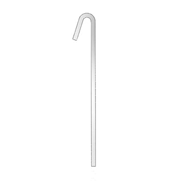 Afhangdraad bhad7253 500mm met haak | Stiho.nl Afhangdraad bhad7253 500mm met haak