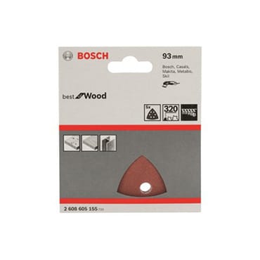 Bosch redwood-top schuurblad delta 93mm | Stiho.nl Bosch redwood-top schuurblad delta 93mm