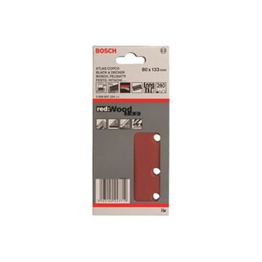 Bosch schuurblad K240 80x133mm | Stiho.nl Bosch schuurblad K240 80x133mm