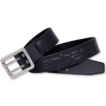 Carhartt riem met logo zwart | Stiho.nl Carhartt riem met logo zwart