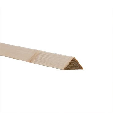 Vuren betondriehoek 19x19mm FSC | Stiho.nl Vuren betondriehoek 19x19mm FSC