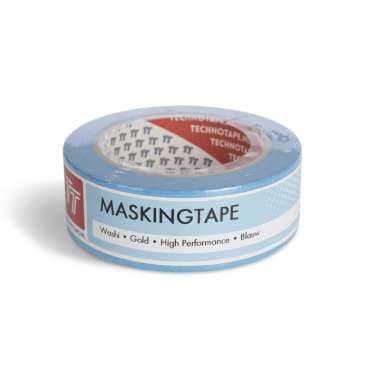 Maskingtape washi gold blauw 38mm | Stiho.nl Maskingtape washi gold blauw 38mm