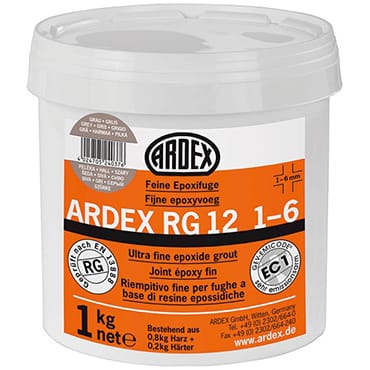 Ardex RG12 1-6 epoxyvoeg fijn 1kg | Stiho.nl Ardex RG12 1-6 epoxyvoeg fijn 1kg