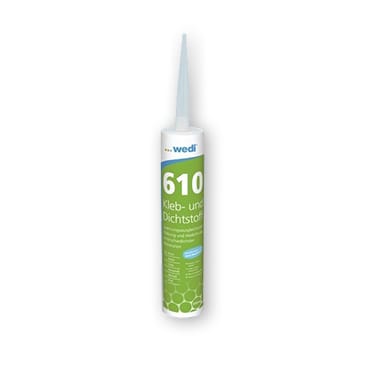 Wedi 610 lijm en afdichtmiddel | Stiho.nl Wedi 610 lijm en afdichtmiddel
