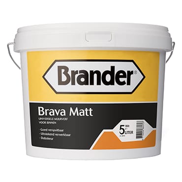 Brander Brava Matt muurverf mat wit | Stiho.nl Brander Brava Matt muurverf mat wit
