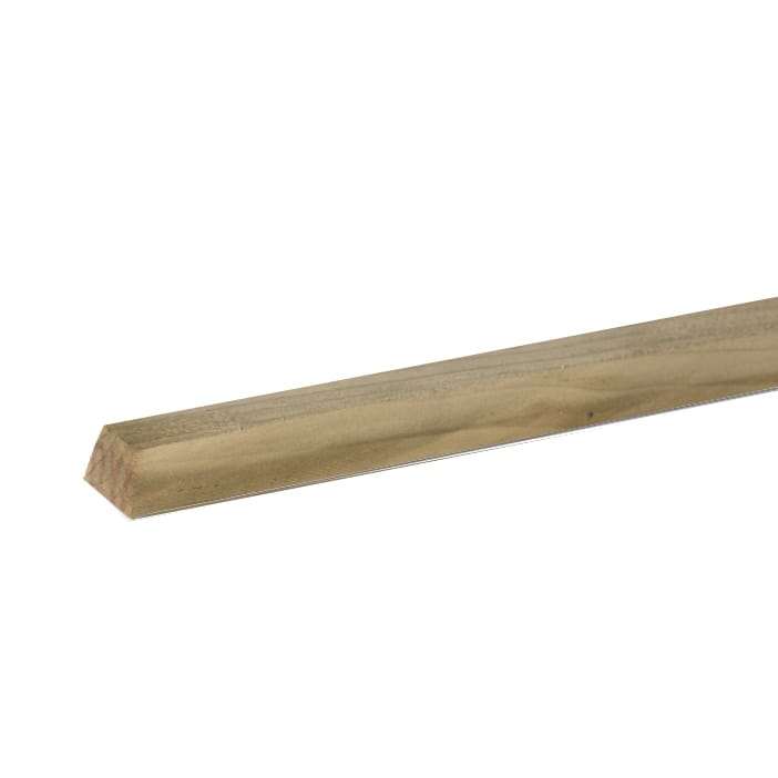 Vuren C GW achterhout schuin 28x45mm FSC | Stiho.nl Vuren C GW achterhout schuin 28x45mm FSC