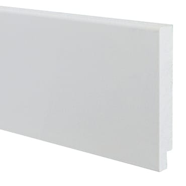 MDF plint sponning V313 wit 18x90mm FSC | Stiho.nl MDF plint sponning V313 wit 18x90mm FSC