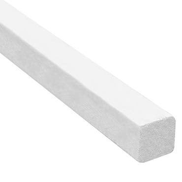 Meranti glaslat 2x wit recht 17x17mm | Stiho.nl Meranti glaslat 2x wit recht 17x17mm